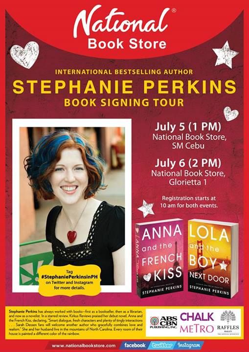 Stephanie Perkins Book Signing Tour PH